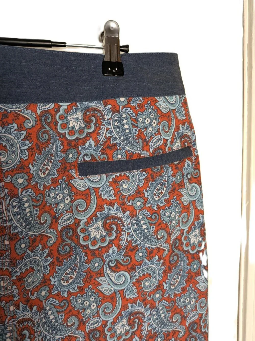 Fair Harbor Paisley Swim Trunks Size 33 New with Tags!